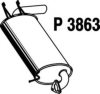 MITSUBISHI 1571A291 End Silencer